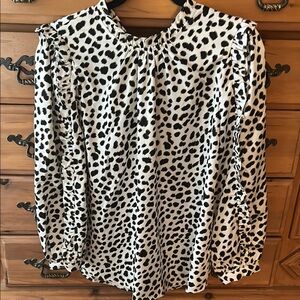 Leopard Print Women's Top